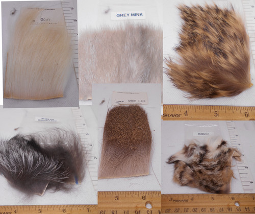 Fly tying furs deer mink - fly,